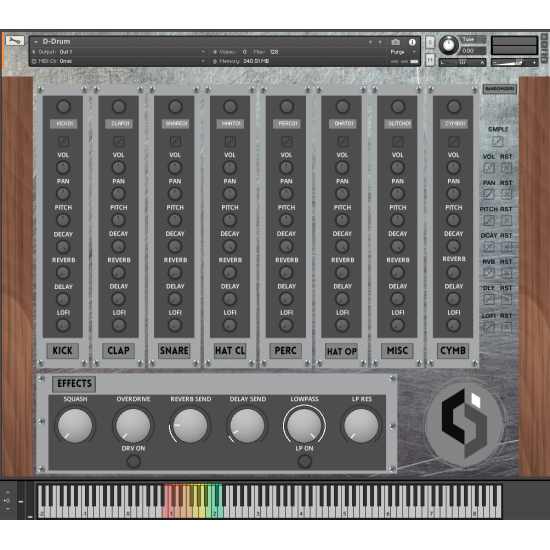 D-Fused Sounds D-Drum for Kontakt