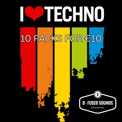 D-Fused Sounds I Love Techno Bundle
