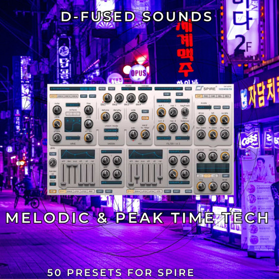 D-Fused Sounds Melodic & Peak Time Tech for SPIRE