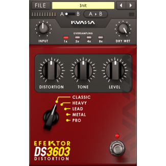Kuassa Efektor DS3603 Distortion