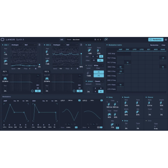 LANDR Synth X