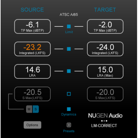 Nugen Audio LM-Correct 2