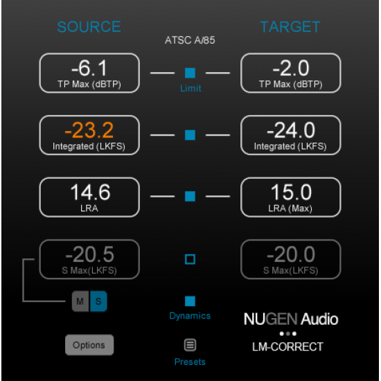 Nugen Audio LM-Correct 2