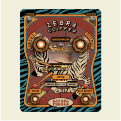 Safari Audio Zebra Clipper