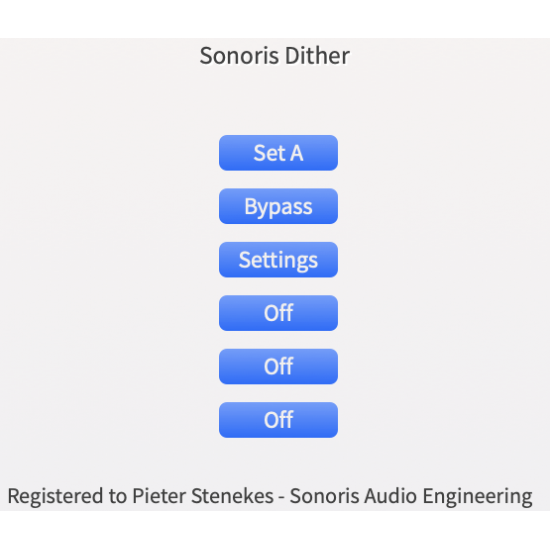 Sonoris Dither