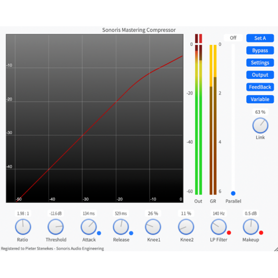 Sonoris Mastering Compressor