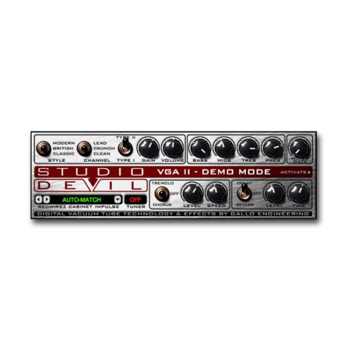 Studio Devil Virtual Guitar Amp II