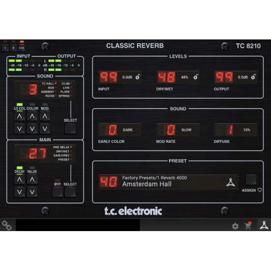 TC Electronic TC 8210 Classic Mixing Reverb
