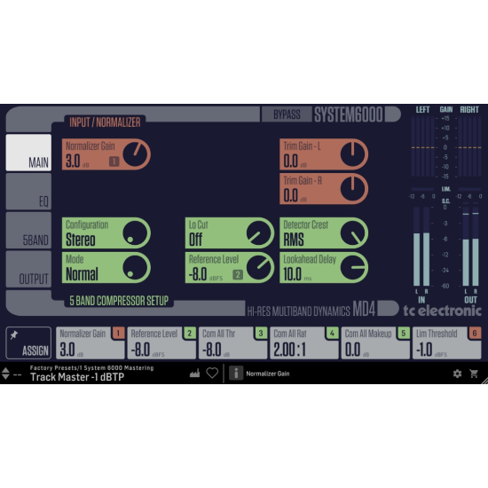 TC Electronic MD4 HD - Hi-Res Multiband Dynamics