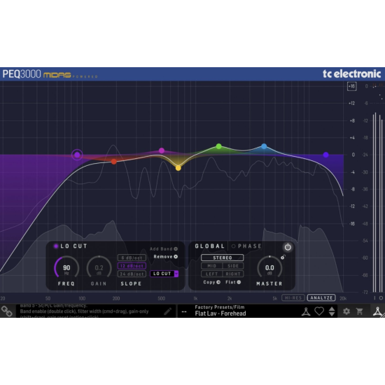 TC Electronic PEQ 3000 Versatile 2x12 Midas EQ