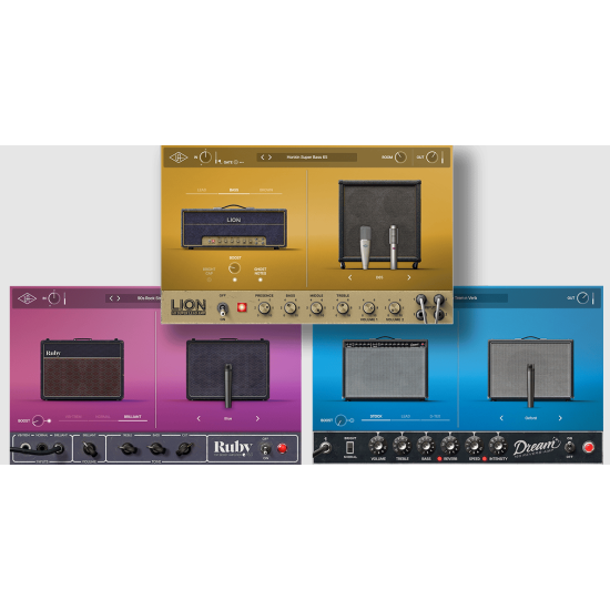 Universal Audio Guitar Amp Bundle V2