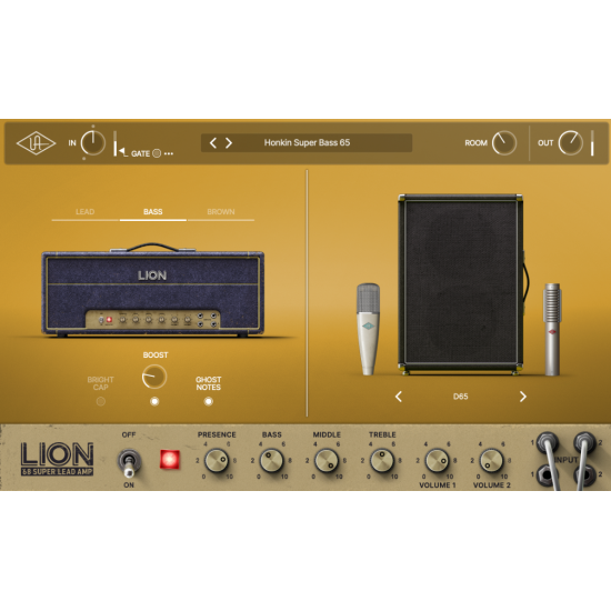 Universal Audio Lion '68 Super Lead Amp