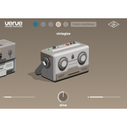 Universal Audio Verve Analog Machines Essentials