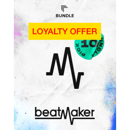 UJAM Beatmaker Bundle Custom 10 Loyalty Offer