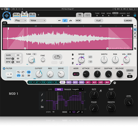 Waves CR8 Creative Sampler