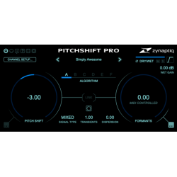 Zynaptiq PITCHSHIFT PRO