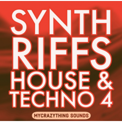 Mycrazything Sounds Synth Riffs for House & Techno Vol.4