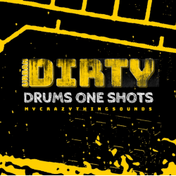 Mycrazything Sounds Urban Dirty Drums One Shots