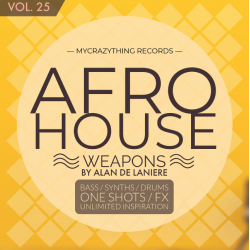 Mycrazything Sounds Afro House Weapons 25