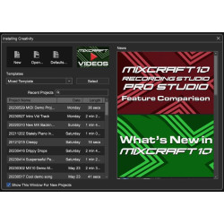 Mixcraft 10.6 Recording Studio
