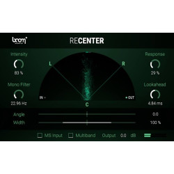 Boom ReCenter