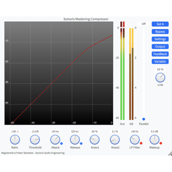 Sonoris Mastering Compressor