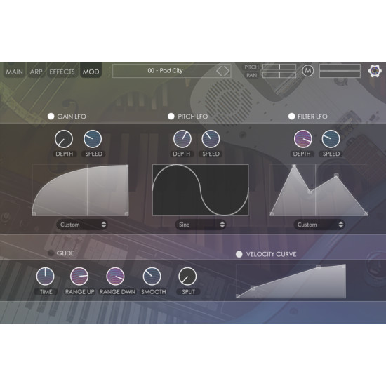 Nightfox Audio Pad City