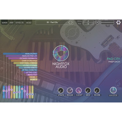 Nightfox Audio Pad City