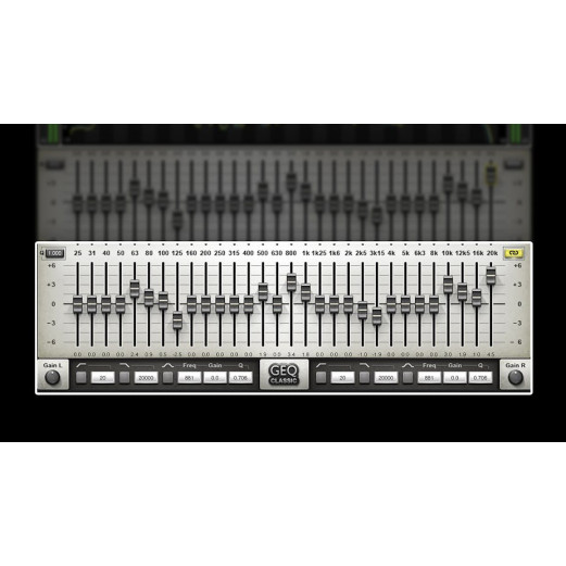 Waves GEQ Graphic Equalizer