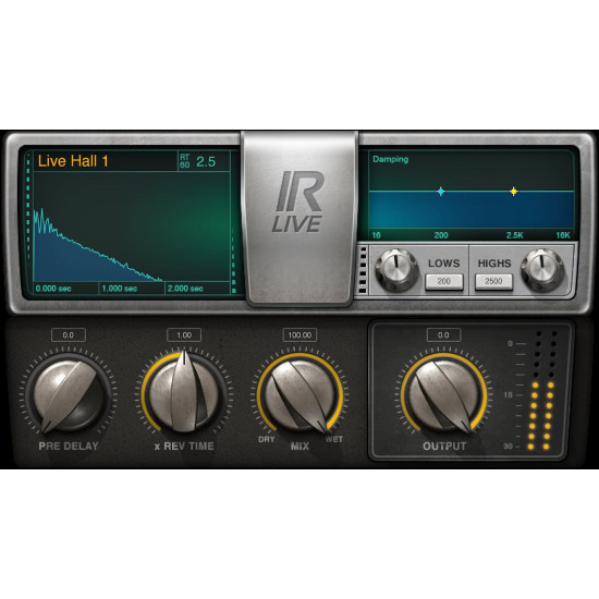 Waves IR-Live Convolution Reverb