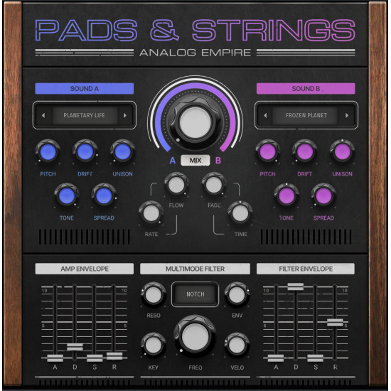 Melda Analog Empire: Pads and Strings