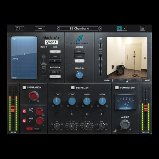 Kit Plugins BB Chamber A Reverb
