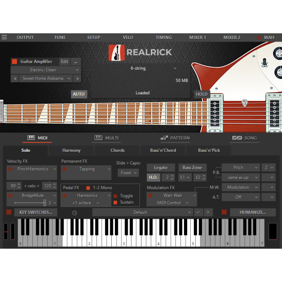 MusicLab RealRick 6