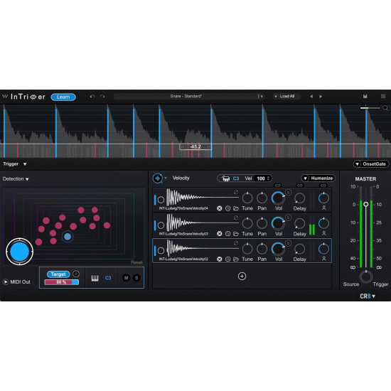 Waves InTrigger Drum Replacer