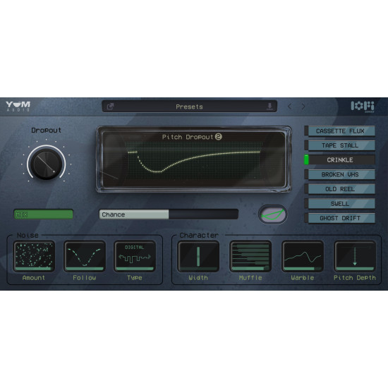 Yum Audio LoFi Pitch Dropout 2
