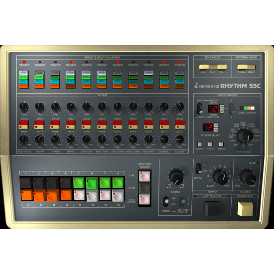 KR-55C Drum Machine