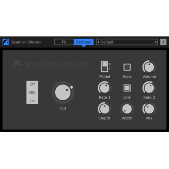 Scanner Vibrato