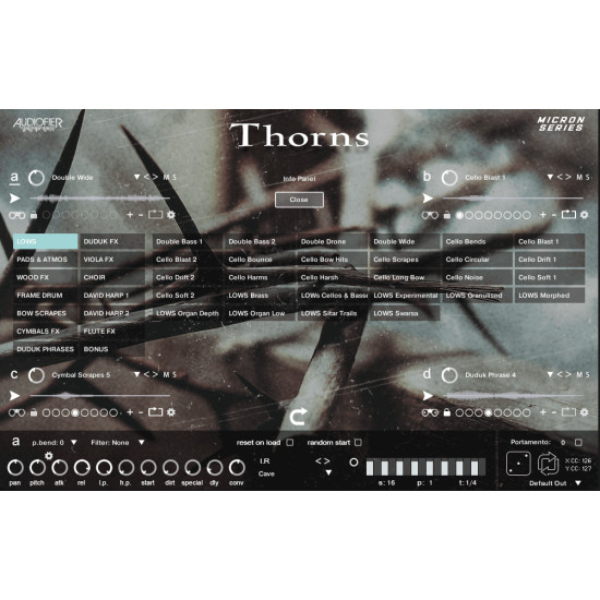 Audiofier Micron THORNS