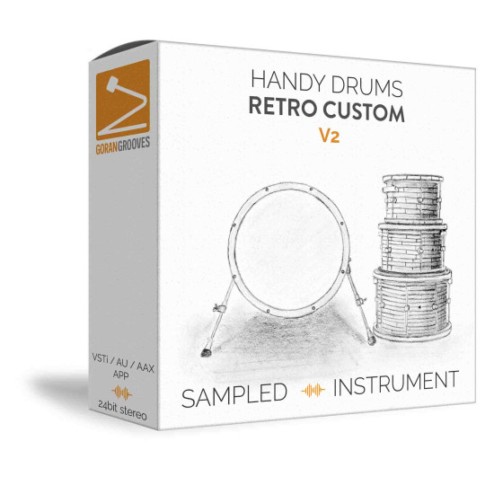 Handy Drums- RETRO CUSTOM V2