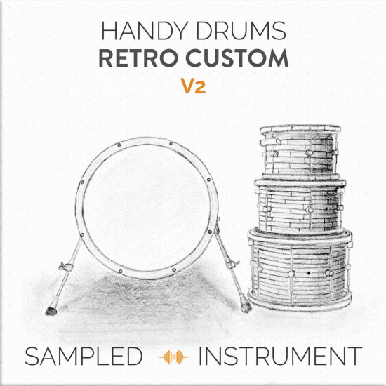Handy Drums- RETRO CUSTOM V2
