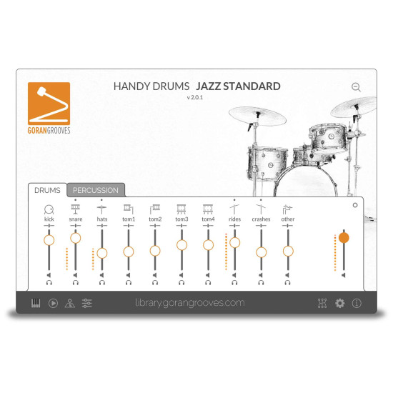 Handy Drums- JAZZ STANDARD V2