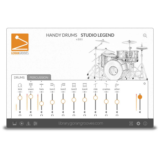 Handy Drums- STUDIO LEGEND V2