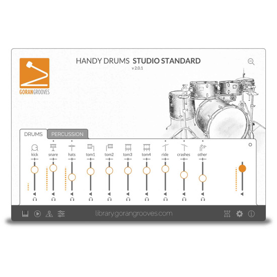 Handy Drums- STUDIO STANDARD V2