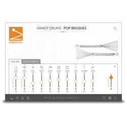 Handy Drums- POP BRUSHES V2