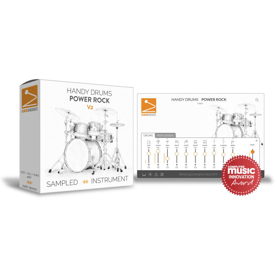 Handy Drums- POWER ROCK V2