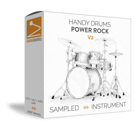 Handy Drums- POWER ROCK V2