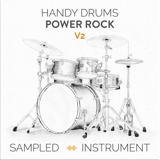 Handy Drums- POWER ROCK V2