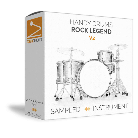 Handy Drums- ROCK LEGEND V2
