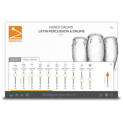 Handy Drums- LATIN PERCUSSION & DRUMS V2