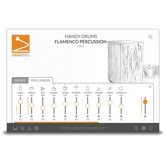 Handy Drums- FLAMENCO PERCUSSION V2